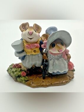 Wee Forest Folk M-195 Lady Mousebatten WFF 1993 Annette Peterson New with Box